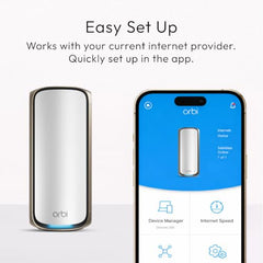 NETGEAR Orbi 970 Series WiFi 7 Mesh System, Add-on Satellite