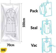 Smart Saver Vacuum Pump for Packing, Electric Pump for Vaccum Storage Bags, Portable Plastic Vacuum Bag Pump for Compression Comforter, Clothing (Storage Bag Not Included)