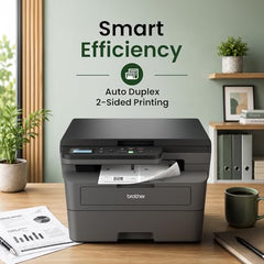 Brother DCP-L2605DW (New Launch) Auto Duplex Laser Printer, 30 PPM, Print Scan Copy, LCD Display, 256 MB Memory, (WiFi WiFi Direct LAN USB), Affordable, 2 in 1 (ID) Copy Button, Free Installation
