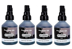 CANOFF BTD6000BK Refill Ink Compatible for Brother DCP-T300 T310W T500W T520W T220 T700W T420W T425W T426W T428W T720DW T725DW T820DW T810W Printers (100ml Black Bottle (Pack of 5))