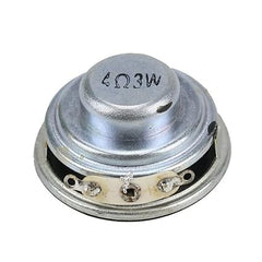 Erh India 1 Pc 1.5 inch Speaker 40 mm Diameter 4 Ohm 3W for DIY Bluetooth Speaker, Electronic Projects etc.