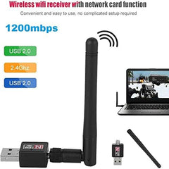 MLD 300Mbps USB WiFi Adapter, Wireless LAN Network Card Adapter Stick USB 2.0 Dongle for Desktop Laptop PC Windows 10 8 7 XP MAC OS MWA-101 (Plug-and-Play for Windows 10) -4Pcs