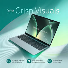 Acer Aspire 3 AI PC Intel Core Ultra 5 115U, 16GB DDR5 RAM/512GB SSD, 15.6" FHD IPS Display, Win 11Home, Steel Grey, 1.72 Kg, A325-55, Backlit Keyboard, Thin & Light Laptop