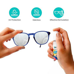 Aqualens Spectacle lens cleaner | Pack of 2 (100ml each)