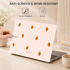 MOCA Case Compatible for New Apple MacBook Air 13 inch 2026 2025 2024 2022, M5 A3449 M4 A3240 M3 A3113 M2 A2681 Touch ID, Mac Air 13.6" Laptop Protective Plastic Hard Shell Cover (Crystal Clear)