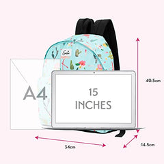 Genie Miami Laptop Backpack for Women (16 Inches) | Modern Office, College & Travel Laptop Backpack | Padded Laptop Sleeve | Rose