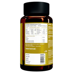 hk vitals Omega 3, 60 Fish Oil Capsules + Multivitamin, 60 Tablets | 1000mg Omega 3 with 180mg EPA and 120mg DHA | For Brain, Heart, and Joints Health