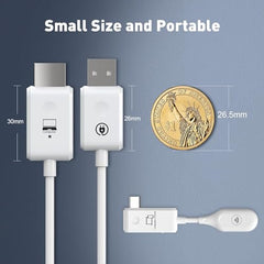 Tobo Wireless HDMI Transmitter and Receiver 100M/328FT: Portable Plug and Play 5G 1080P@60Hz HDMI Extender Kit for Streaming Video and Audio to Monitor for Laptop PC TV Box Projector TD-1451WA