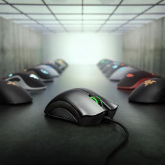 Razer DeathAdder Essential White Edition - 6400 DPI Ergonomic Wired Gaming Mouse - RZ01-03850200-R3M1