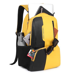 HOT SHOT BAGS VINTAGE SERIES 1396 32L FAUX LEATHER WATER RESISTANT Trolly sleeve LAPTOP BACKPACK|MEN & WOMEN | OFFICE BACKPACK | COLLEGE BACKPACK