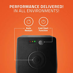 Artis PS-600VA 600VA Line Interactive UPS for Personal Computers, Desktop PCs, Laptops, Routers, Networking Devices and Gaming Consoles