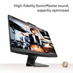 ASUS AiO M3402WFA Series, 23.8" (60.45 cm) FHD, AMD Ryzen™ 5 7520U, All-in-One Desktop (8GB/512GB SSD/Win11/Office 21/1Year McAfee Security/Wireless Keyboard & Mouse/Black/5.4 kg), M3402WFA-KBA015WS