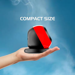 Zebion Adore Tabletop 2.0 Speaker Set, with Output Power: 3Wx2, USB Connectivity, USB Powered, Compact and Sleek, Driver Unit: 40mmx2, Durable Body, Red Colour, 1 Year Warranty