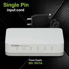 D-Link DGS-1005A 5-Port 10/100/1000 Mbps Unmanaged Switch