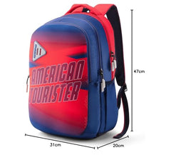 American Tourister Nexa Style 01 | 36L Backpack | Casual Bag | 3 Compartments | School & College Backpack for Men and Women | Olive | 1 Yr Global Warranty