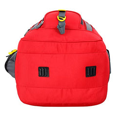 ROZEN 46 cms School Bag Class 5-12 Large 4 partition Laptop Collage Office Travel Backpack Unisex (GREY)