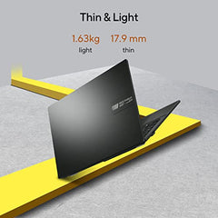 ASUS Vivobook Go 15, 7000 Series, AMD Ryzen 3 7320U, 8 GB RAM, 512GB SSD, FHD, Anti-Glare, 15.6", 39.6 cm, Windows 11 Home, M365 Basic(1yr)* Office24, Mixed Black, 1.63 kg, E1504FA-BQ2322WS, Laptop