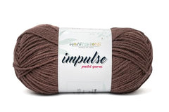 WOAFASHIONS - World of Arts Impulse Hand Knitting & Crochet Yarn, Premium Acrylic, 4 : Medium (Anchor Grey) (100gms / 3.5oz / 200mtr / 218yds)
