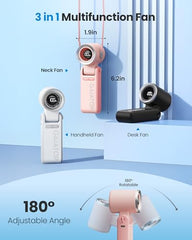Gaiatop Portable Handheld Turbo Fan