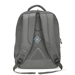 Skybags Porto Spacious 40L Weekender Backpack, 2 Compartments, Black-Blue | Laptop Compatible (Upto 17"), Front & Shoe Compartments, Padded Handles, Travel/ Office Bag, Unisex, 1-Year Global Warranty