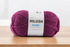 HILUSH Hobby,Wool Yarn dk Acrylic Hand Knitting Yarn Ball (100g/1 Ball),Suitable for Craft amigurumi Shade 001 (Sky Blue)