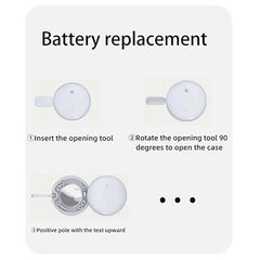 AUSHA Smart Bluetooth Tracker Device|No SIM Needed | Compatible with Apple Find My| Alert & Water Resistant | for Bags, Wallet, Luggage, Keys Finder