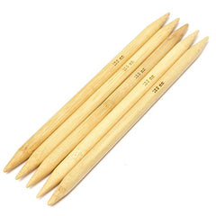 SYGA 15 Sizes(75picks) 8 inch(20CM) Double Pointed Bamboo Knitting Needle
