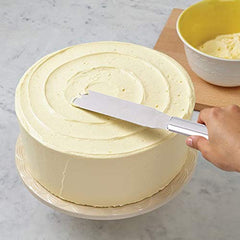 SYGA Straight Icing Spatula Stainless Steel Handle Cake Decorating Frosting Spatulas (8 inch)