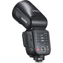 Godox V100-S Camera Flash for Sony,Round Head Speedlite,TTL Touch Screen 2.4G Wireless X System for Sony Cameras