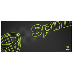 SpinBot Armor XXL Extended Gaming Mouse Pad – 900mmx400mmx5mm Large Desk Mat with Speed Surface, Stitched Edges, Non-Slip Rubber Base – 5mm Thick Pro Gamer Pad