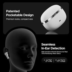 boAt 2026 Launch Nirvana Ion TWS Earbuds (Lunar Black) | Massive 120 Hours Playtime, Quad Mics ENx™ Tech, Multipoint Connectivity, In-Ear Detection, Dual EQ Modes, and BEAST™ Mode