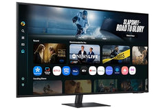 Samsung 32" (80 cm) 4K M7 Vision AI Smart Monitor|UHD 3840 x 2160|Smart TV Experience with AI|Type-C|Apple AirPlay|Gaming Bar|Remote|Speakers|Wi-Fi|Bluetooth|AI Picture & Sound|LS32FM701UWXXL|White