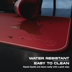 daWg KeyMat R1 Esports Gaming Mouse Pad, 800 x 300 mm, 4mm Thickness Extended Desk Mat, Anti-Fray Stitching, Anti-Skid Rubber Base, Pro-Grade Tracking Surface, High-Velocity Glide (Dragon)