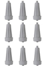 Pack of 9 Pieces Pulsator Roller Jet Compaible for LG kg/6.2kg/6.5kg/7kg/7.5kg/8kg/8.5kg/9kg/9.5kg/10kg/10.5kg /11kg/11.5kg. Semi Automatic Washing Machine Replacement Parts (Pack of 9)