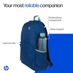 HP Campus Core 16 Laptop Backpack - Blue