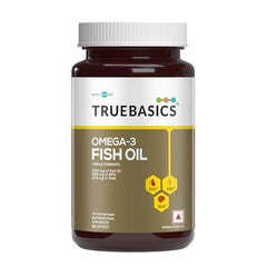 TrueBasics Advanced Multivitamin,60 Tablets + Omega 3 Fish Oil,60 Capsules