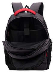 COSMUS Medium Size Multipurpose Laptop Backpack Bag Madison 33L Waterproof Bag With Laptop Compartment (Black)