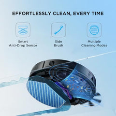Midea M7 Evo Robotic Vacuum Cleaner | 8000Pa Suction| BLDC Motor | Wet & Dry| 5200 mAH |30 Set of sensors | WiFi & Alexa Control