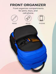 COSMUS Medium Size Multipurpose Laptop Backpack Bag Madison 33L Waterproof Bag With Laptop Compartment (Black)