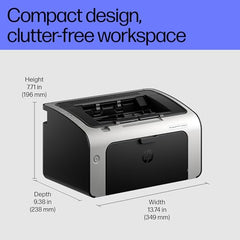 HP LaserJet Pro P1108 Plus Single Function Monochrome Laser Printer