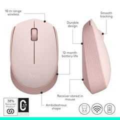 Logitech M171 Wireless Mouse for PC, Mac, Laptop