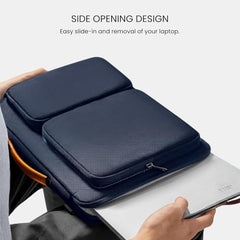 MOCA 360 Protective Laptop Sleeve 13.3 14 Inch for MacBook Pro 14 M1 Pro M1 Max 2021 A2442 Surface Laptop Studio Surface Book 3 2 ASUS VivoBook ZenBook Slim Case (13.3-14 Inch,Black)