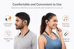 for OnePlus Wireless Z2 Neckband with Fast Charging, Bluetooth 5.2, Dynamic Bass & Crystal Clear Audio (Blue)