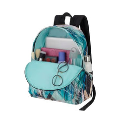 Genie Miami Laptop Backpack for Women (16 Inches) | Modern Office, College & Travel Laptop Backpack | Padded Laptop Sleeve | Rose