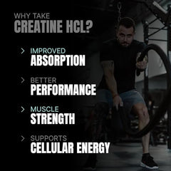 ProSupps Creatine HCL Powder - 90g | 60 Servings | Creatine Powder - Supports Energy, Strength & muscle recovery during workout | Creating Gym Supplements for Men & Women (Lemon Lime)