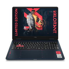 HP Smartchoice HyperX OMEN 15, AMD Ryzen 7 260, 8GB-RTX 5050, 24GB DDR5 (Upgradeable), 1TB SSD, 180Hz, 2.5K, 500 nits, 3ms RT, 15.3''/38.9cm, Win11, Office24, Black, 2.42kg, gb0038AX, AI Gaming Laptop
