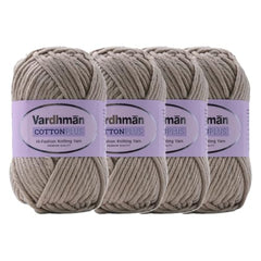 Vardhman Cotton Plus Cotton Acrylic Super Bulky Yarn 16 Ply | Pack-1