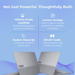 Lenovo Smartchoice ThinkBook 14, Intel Core 5 210H, 16GB RAM, 1TB SSD, WUXGA IPS 14” (35.56cm), Win11, Office 2024, Arctic Grey, 1.36Kg, 21UYA04WIG, Fingerprint, Backlit, 400Nits, 1Y Warranty, Laptop