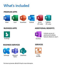 Microsoft 365 Business Standard for 1 User, 12-Month/1 year Subscription (Windows/Mac/iOS/Android) (Email delivery in 1 hours- no CD)