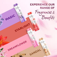 POND'S Dreamflower Floral Perfume Powder with Glow-Boosting Vitamin B3| Crafted with Superfine Minerals for Smooth Texture| Mesmerizing Long-Lasting Floral Fragrance of Pink Lily,200g